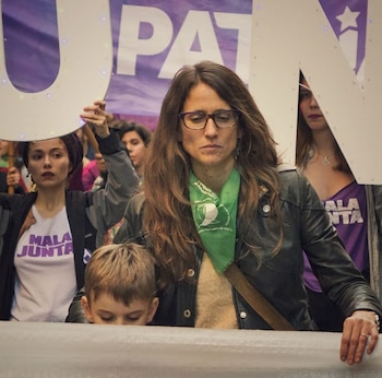 La Ministra de las Mujeres,