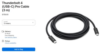 El cable USB-C de Apple