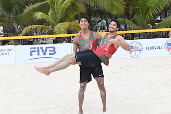 La dupla mexicana sigue cosechando logros en este año y consiguen su cuarta presea de la temporada. (X: Olimpismo Mexicano)