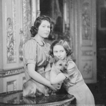 Isabel y Margarita en el