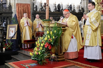 El cardenal polaco Stanislaw Dziwisz