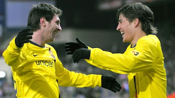 Bojan llegó al primer equipo