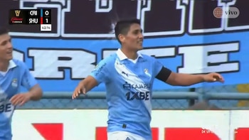 Gol de Irven Ávila con perfecta asistencia de Hernán Barcos en Sporting Cristal vs Sport Huancayo por cuartos de final de Copa de la Liga 2026