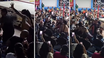 Luchador golpea a aficionado que lo agredió durante función de lucha libre en Durango | Video