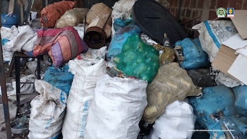 Las autoridades capturaron a 17 personas en medio de diligencias de 21 allanamientos a propiedades - crédito Fiscalía General de la Nación