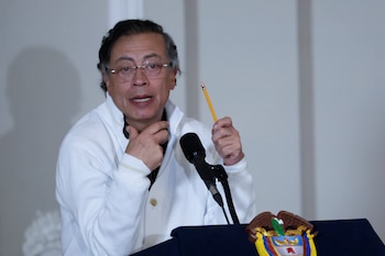 Gustavo Petro declaró que ya entregó a la justicia las pruebas de un supuesto fraude electoral - crédito Carlos Ortega/EFE