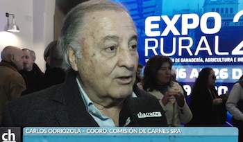 Carlos Odriozola, vicepresidente de la Sociedad Rural Argentina