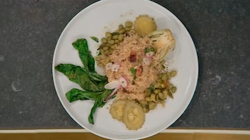 El arroz con fideos “cabello