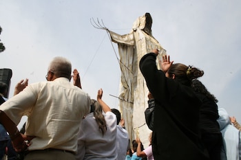 MÉXICO,D.F 20 ENERO2008.- Fieles