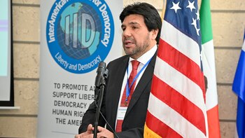 José Carlos Paredes durante su