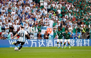 Lionel Messi anotó el único