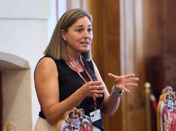 Ana Allende Prieto en el curso 'Ciencia e innovación' de la UIMP.
- JUAN MANUEL SERRANO ARCE/UIMP