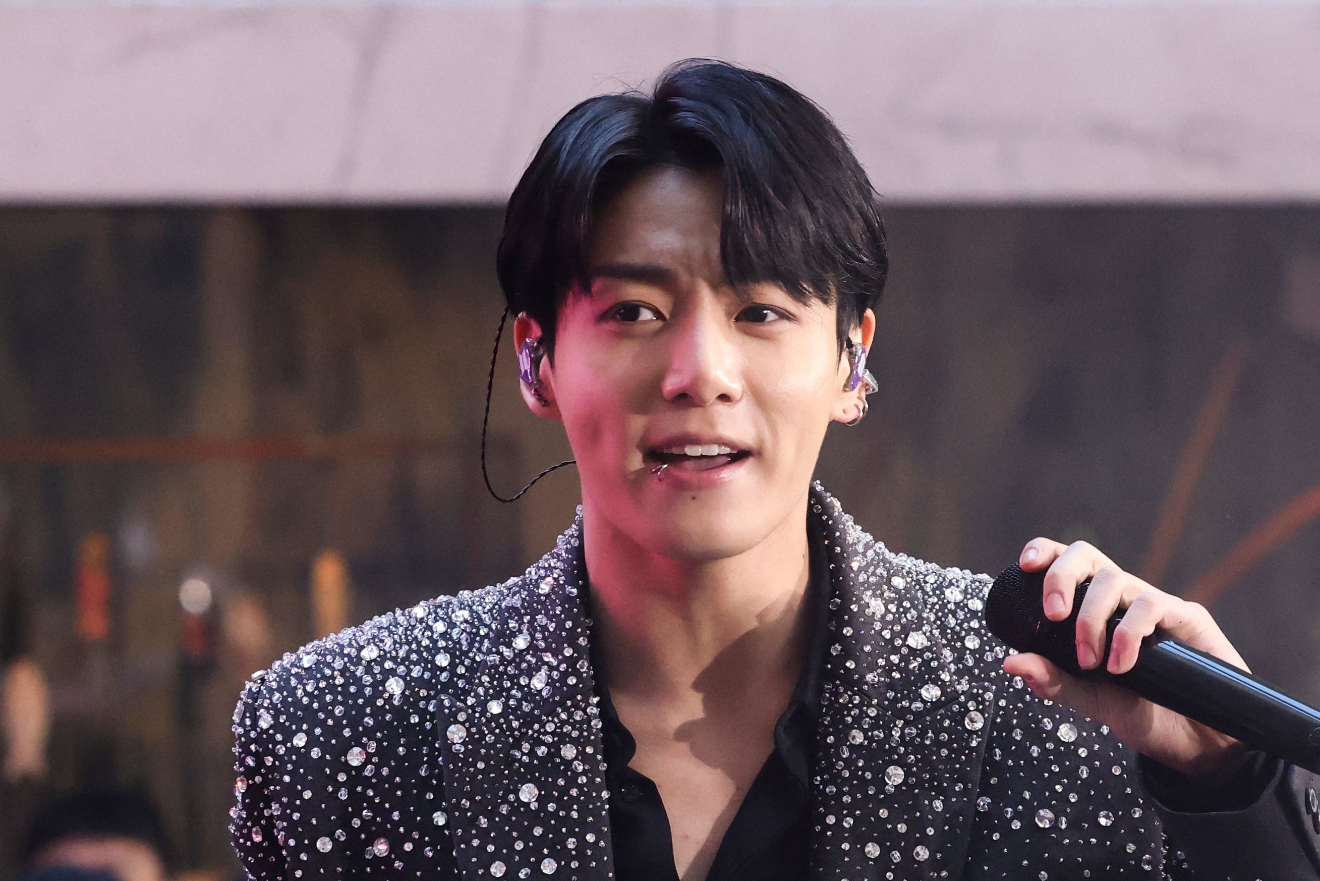 Singer Jungkook of BTS performs on NBC’s ‘Today’ show at Rockefeller Center New York City, U.S., November 8, 2023. REUTERS/Caitlin Ochs