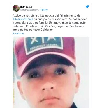 La congresista Ruth Luque confirmó