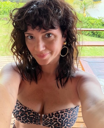 Griselda Siciliani y Luciano Castro