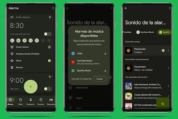El reloj de Google también