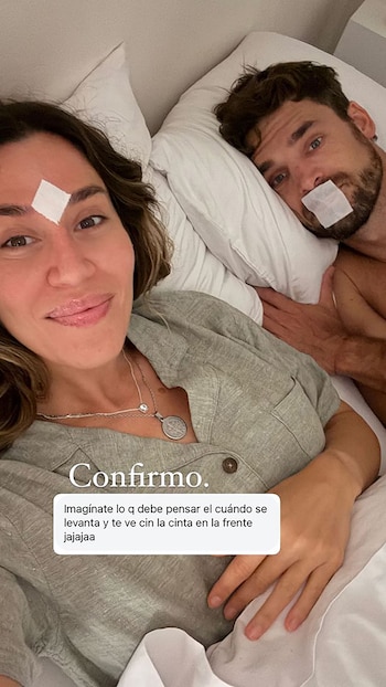 Jimena Barón mostró el particular