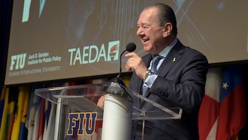 Mario Montoto, Presidente de la Fundación TAEDA que participa como coorganizadora del evento (Fotos: Fernando Calzada)