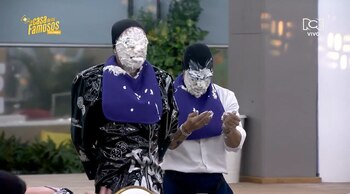 A su llegada, los concursantes