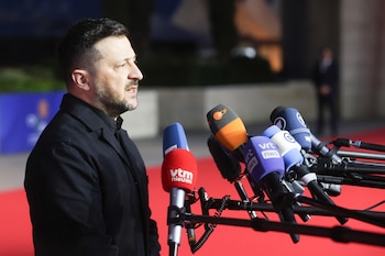 El presidente ucraniano, Volodímir Zelensky. EFE/EPA/GEORGE CHRISTOFOROU