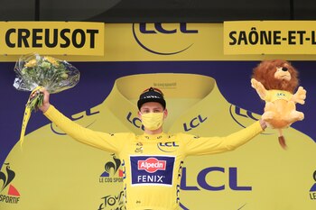 El cicista holandés Mathieu Van