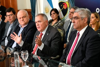 Jaldo durante la rueda de