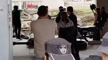 Bomberos de la Ciudad escoltaron