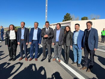 Massa, ayer en Neuquén; a