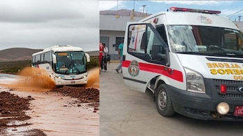 Pasajera sufre descompensación y muere