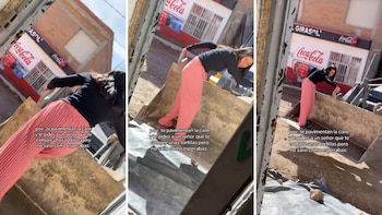 Obrero se vuelve viral al