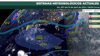 clima Frente frio SMN