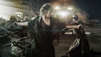 Milla Jovovich en 'Tierras perdidas'