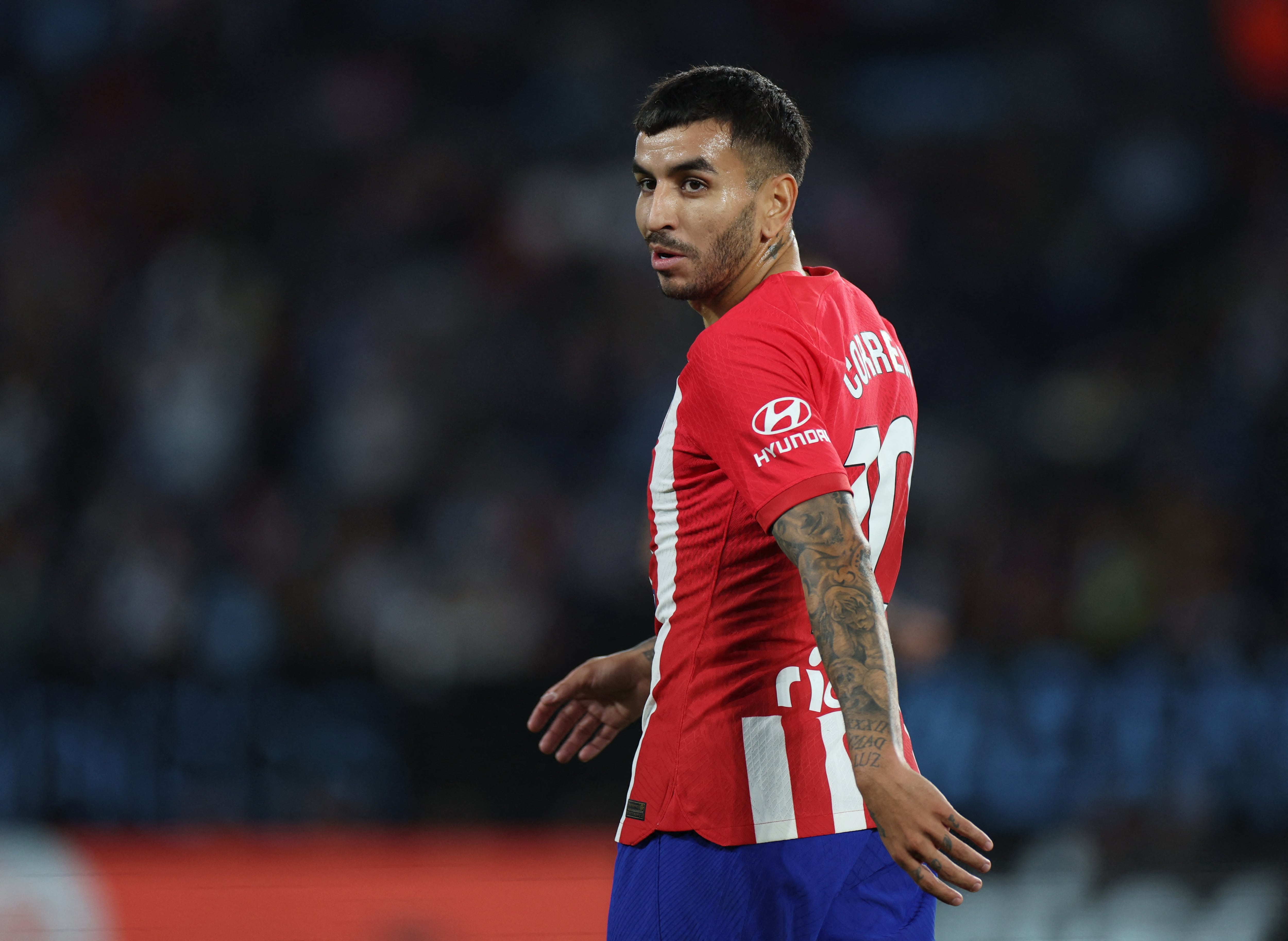 Ángel Correa explicó su salida del Atlético Madrid (REUTERS/Isabel Infantes)