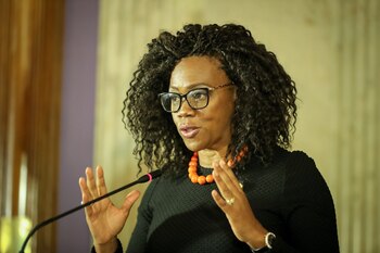 La vicepresidenta de Costa Rica,