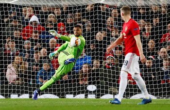 Romero jugó 17 partidos en la pasada temporada con el Manchester United (Reuters/Jason Cairnduff)