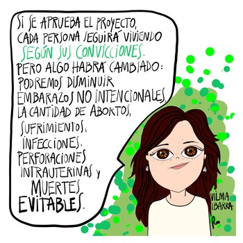 Vilma Ibarra asegura que el