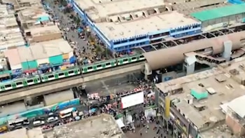 Empresarios de Gamarra aplazan inversiones ante incertidumbre política y baja demanda. (Foto: Captura video: Buenos Días Perú)