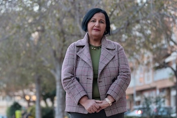 Fotografía de archivo, tomada en enero de 2023, en la que se captó a la diputada opositora venezolana Dinorah Figuera, durante una entrevista con EFE, en Valencia (España). EFE/Ana Escobar