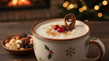 Atole de arroz con leche: