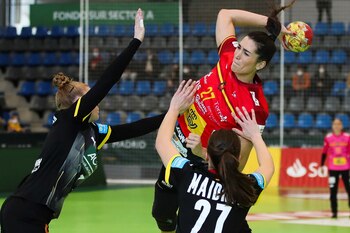 La jugadora de balonmano española