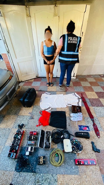 Una mujer detenida por el