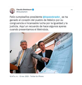 Foto(Tw/ @Claudiashein)