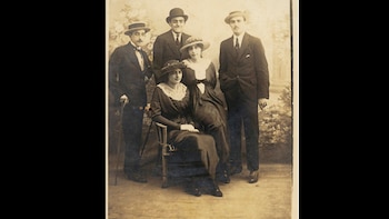 Julia Codesido y su familia