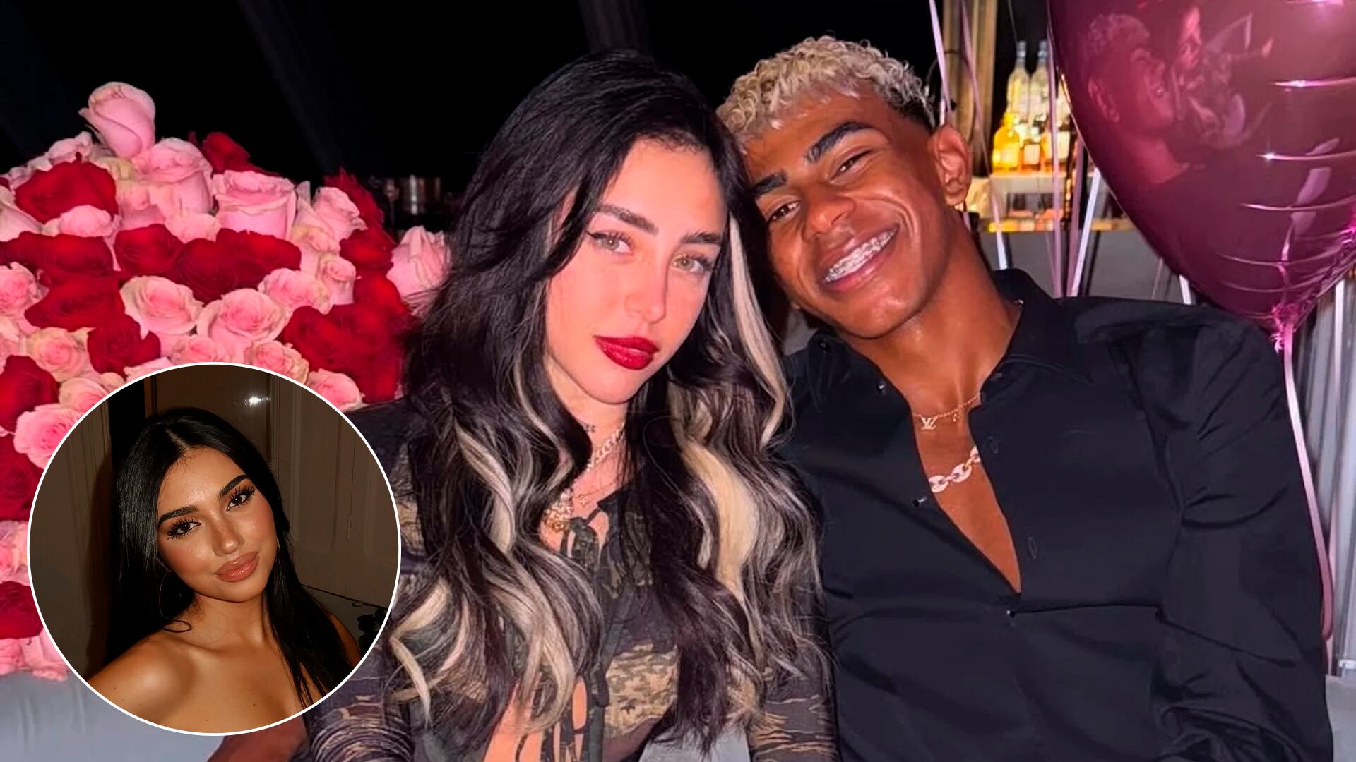 Lamine Yamal, Nicki Nicole y Anna Gegnoso