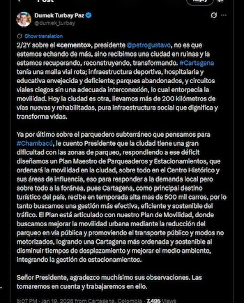 El diseño del parqueadero subterráneo