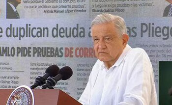 Acusando a Salinas Pliego, AMLO