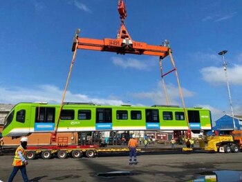 Imagen del primer vagón del