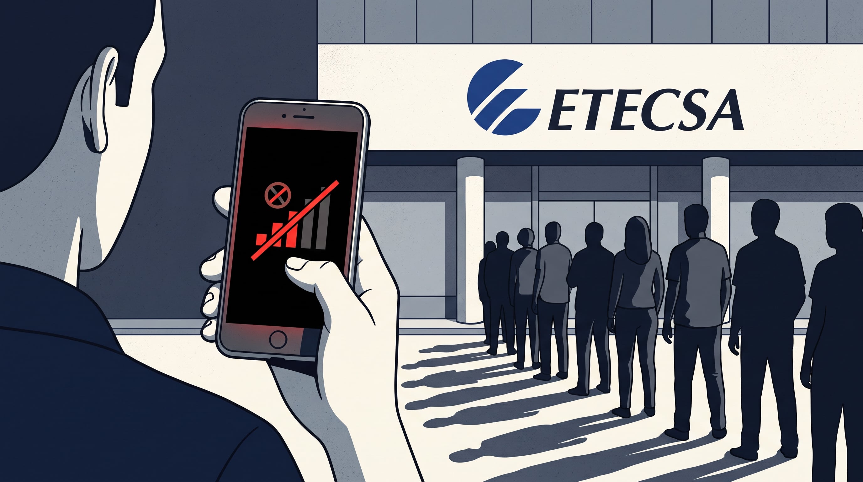 La empresa estatal ETECSA adjudicó el problema al equipo celular, pero David Espinosa desmintió esa versión tras probar el chip. (Imagen Ilustrativa Infobae)