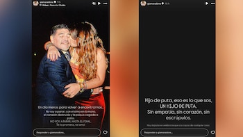 “Eso es lo que sos”: el duro mensaje de Gianinna Maradona a Leopoldo Luque luego de que mostrara la autopsia de Diego frente a ella