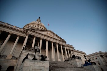 El recinto del Congreso federal de EE.UU., en Washington